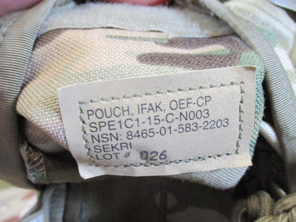 US Military MOLLE II FLC Vest MultiCam w/ M4 Mag Pouches & IFAK Insert Surplus