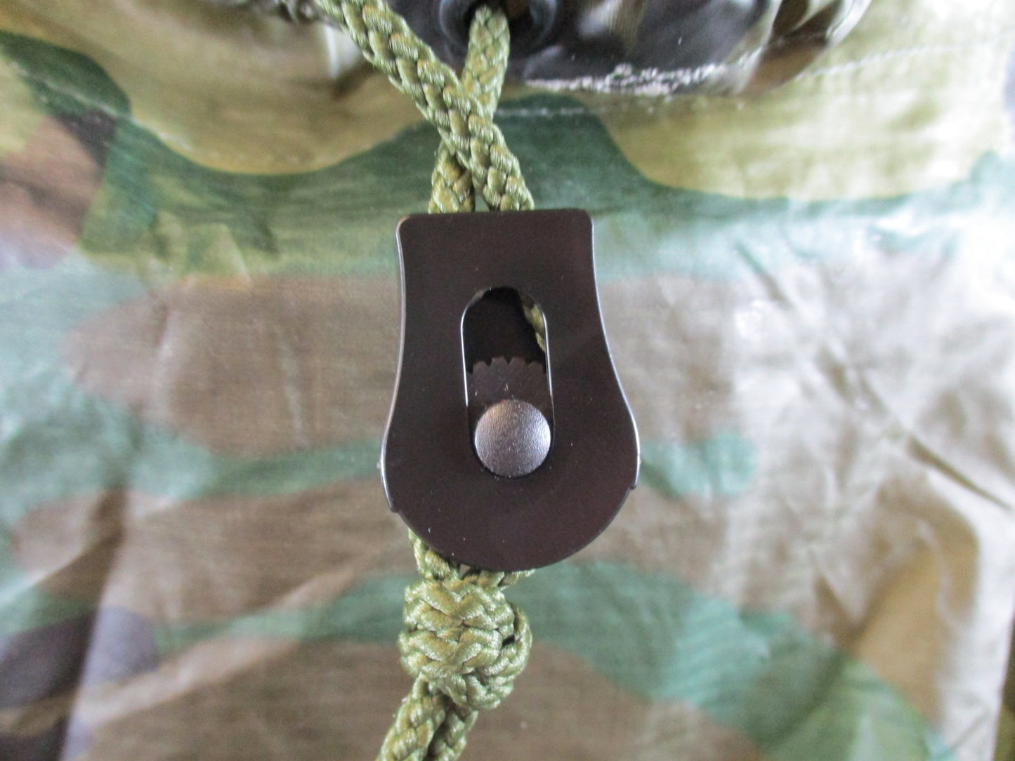 US Military Woodland Camo Wet Weather Poncho NSN 8405-01-100-0976 ORC Industries