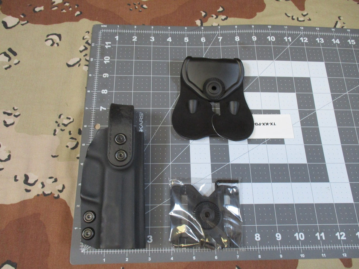 1836 Kydex Holster for S&W Shield 380 EZ Right Hand Black TX-KX-PD-1045