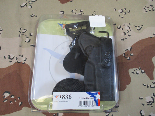 1836 Kydex Holster for Glock 26 Black Right Hand Modular Mount New