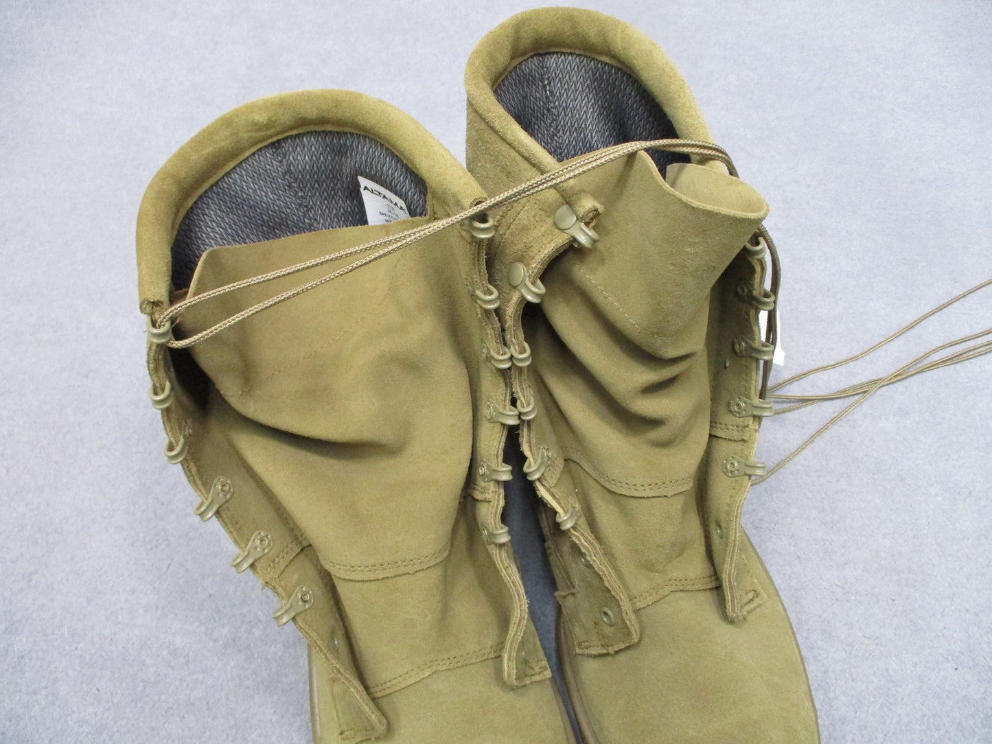 Altama Hot Weather Combat Boots Suede Cordura Vibram Outsole Men's Size 13R