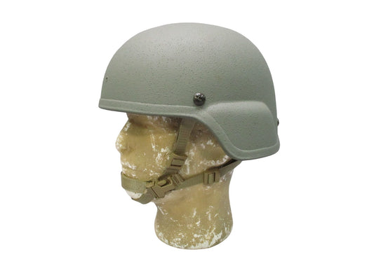 ADVANCED COMBAT HELMET ACH FOLIAGE GREEN LARGE MADE W/ KEVLAR 8470-01-529-6344