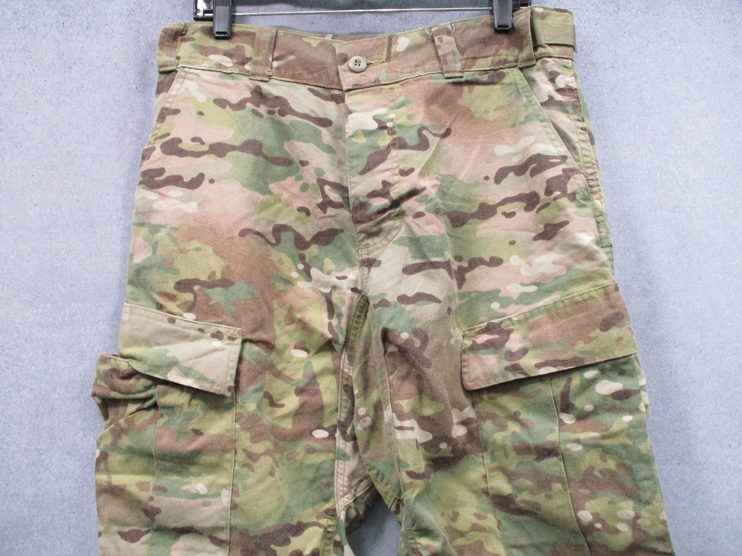 Army Combat Pants Medium Short Flame Resistant MultiCam ReadyOne Used - Very Goo
