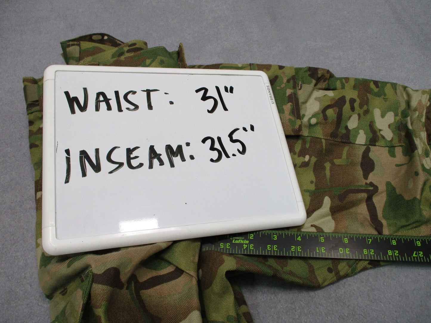 US Army Combat Pants FR MultiCam Small-Regular w/ CRYE AirFlex Knee Pads NEW