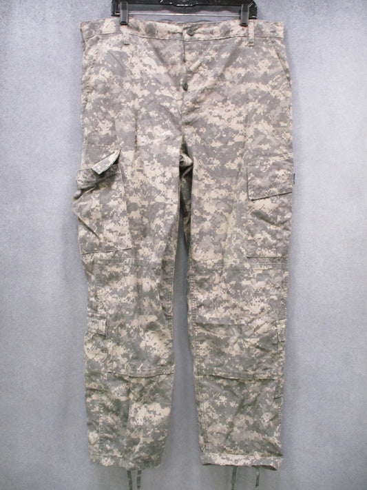 U.S. Army Combat Uniform ACU Pants Large Regular Flame Resistant Camo Cargo