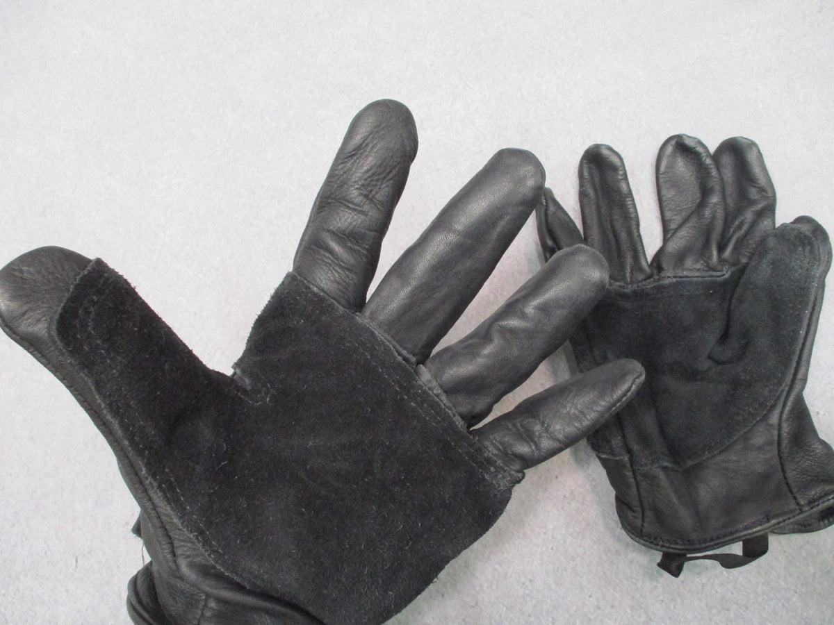 USGI Military X-Large Cow Hide Utility Gloves Men Women Light Duty Rappel Glove