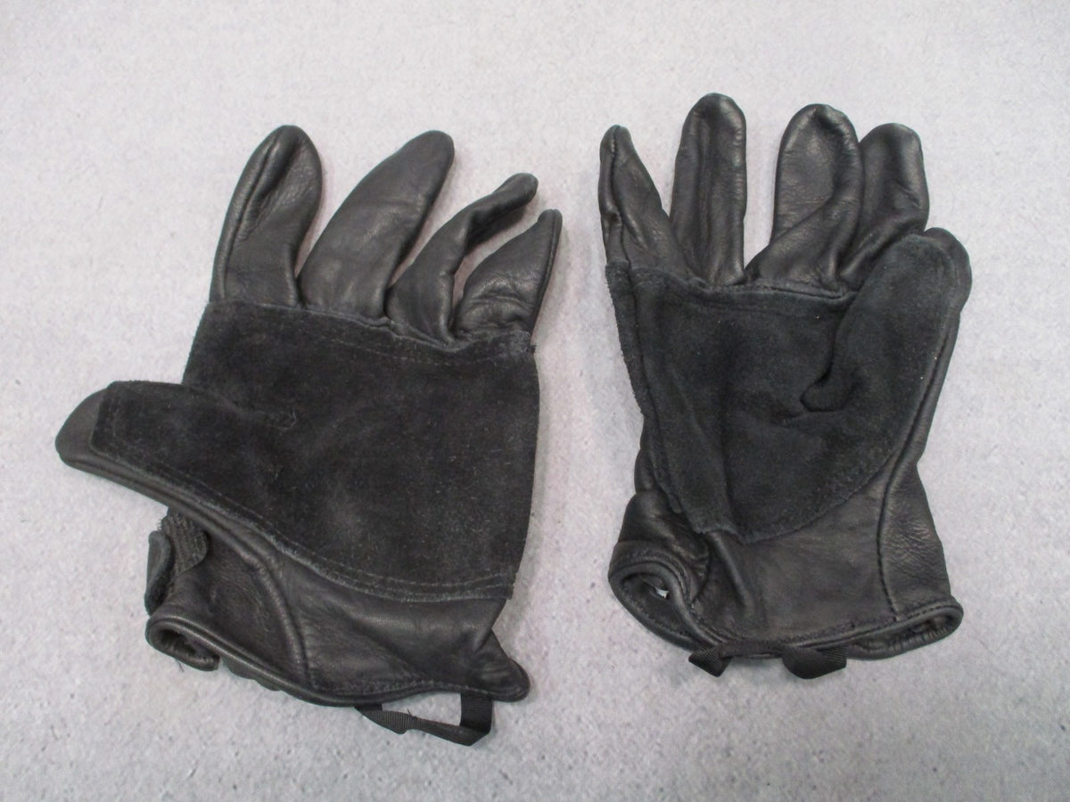 USGI Military X-Large Cow Hide Utility Gloves Men Women Light Duty Rappel Glove