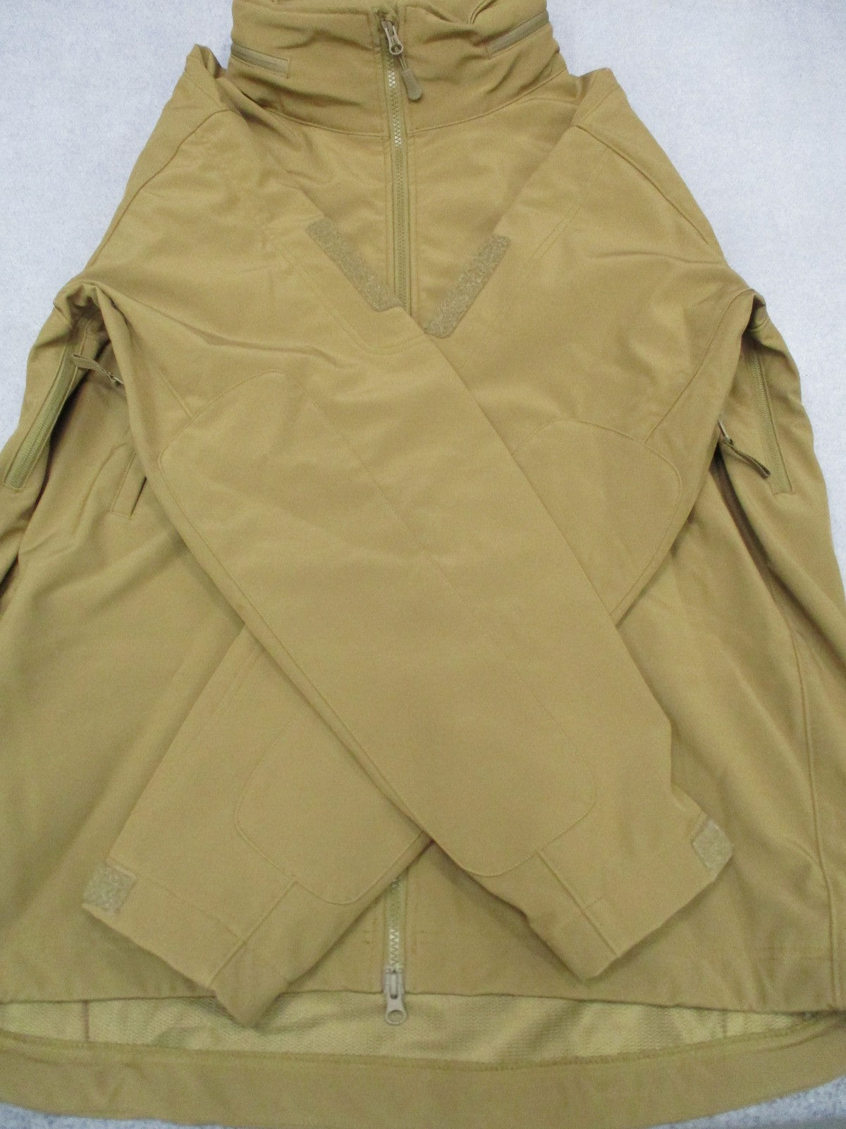 New Condor Summit Softshell Jacket Coyote Brown Tactical Coat Size XXXL