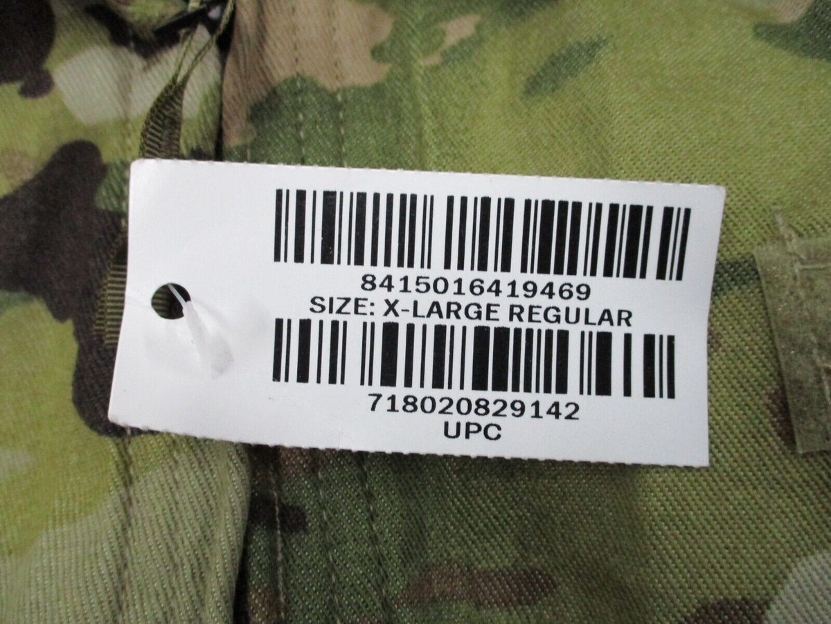 US ARMY OCP SCORPION MULTICAM CVC COVERALLS XLARGE/REG COMBAT VEHICLE CREWMAN