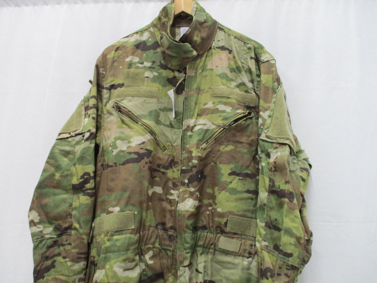 US ARMY OCP SCORPION MULTICAM CVC COVERALLS XLARGE/REG COMBAT VEHICLE CREWMAN