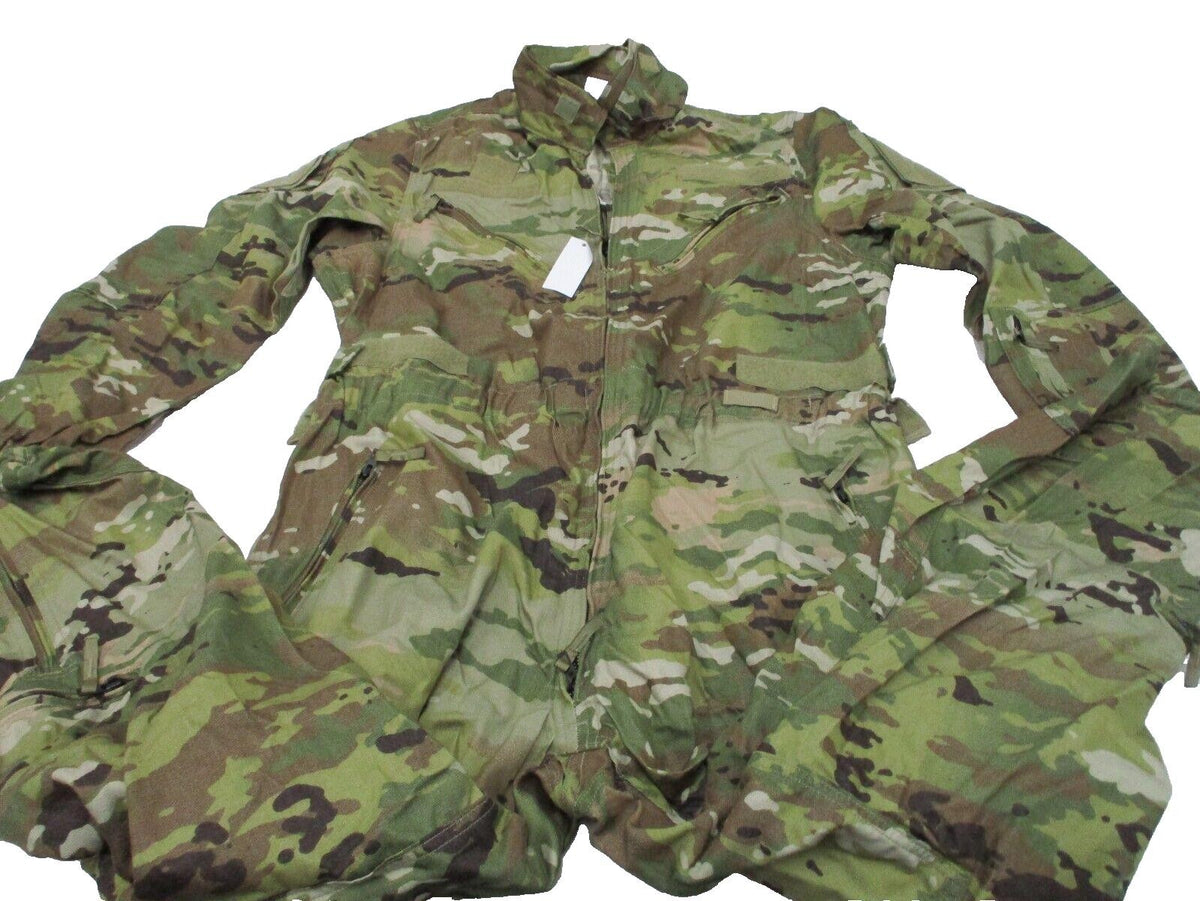 US ARMY OCP SCORPION MULTICAM CVC COVERALLS XLARGE/REG COMBAT VEHICLE CREWMAN