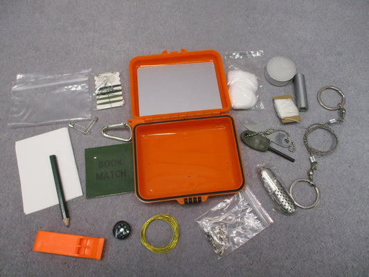 Red Rock Outdoor Gear 60-016 compact survival kit in waterproof case