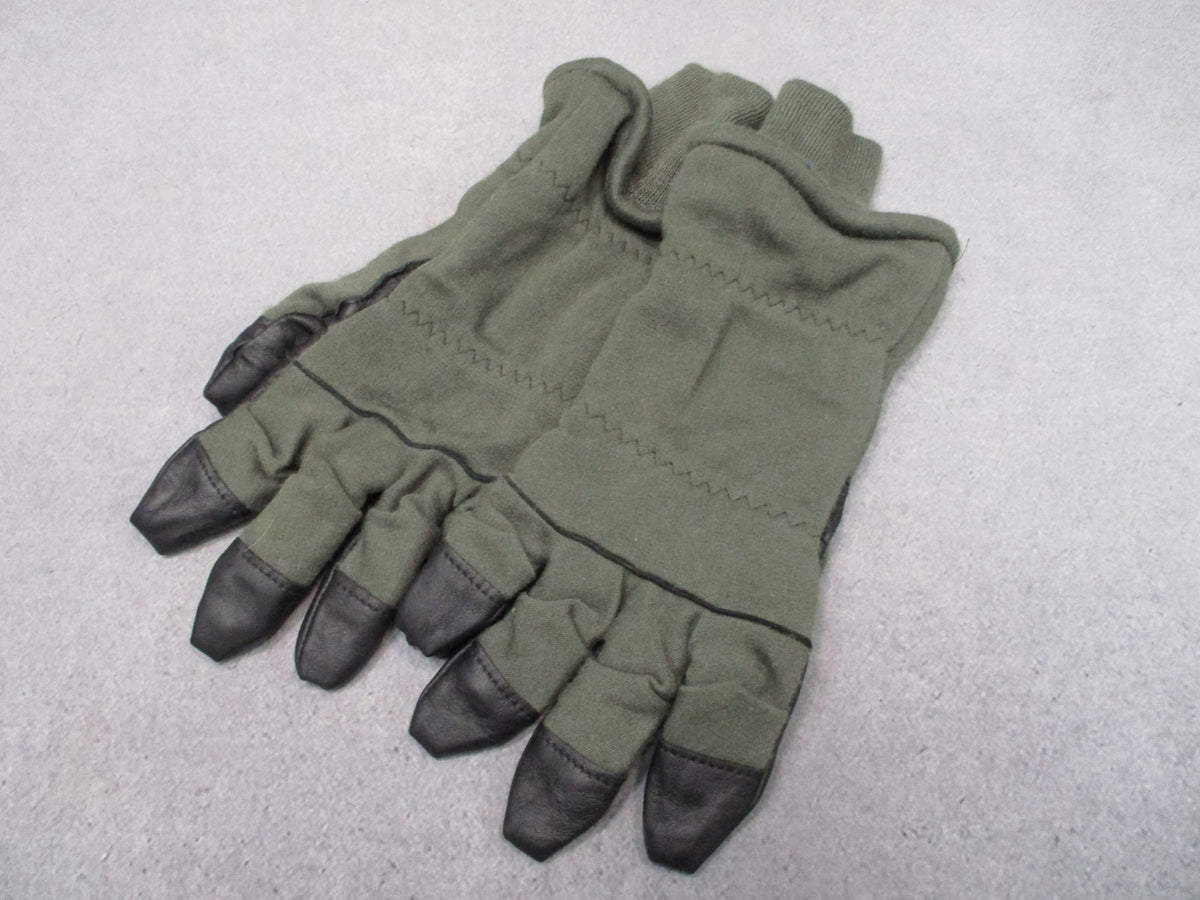 USGI HAU-15/P Intermediate Cold Weather Flyers Gloves Size 9 Leather Nomex NWOT