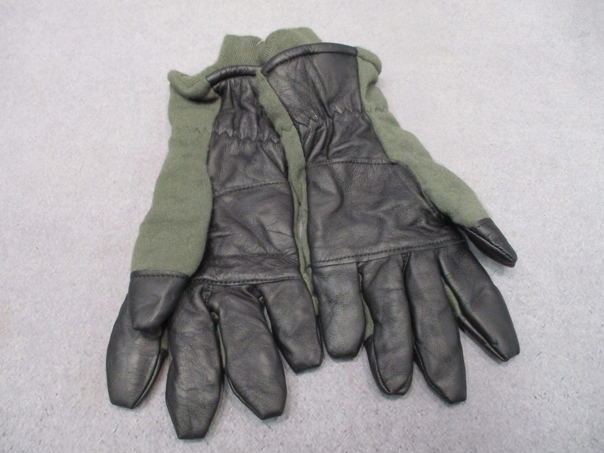 USGI HAU-15/P Intermediate Cold Weather Flyers Gloves Size 9 Leather Nomex NWOT