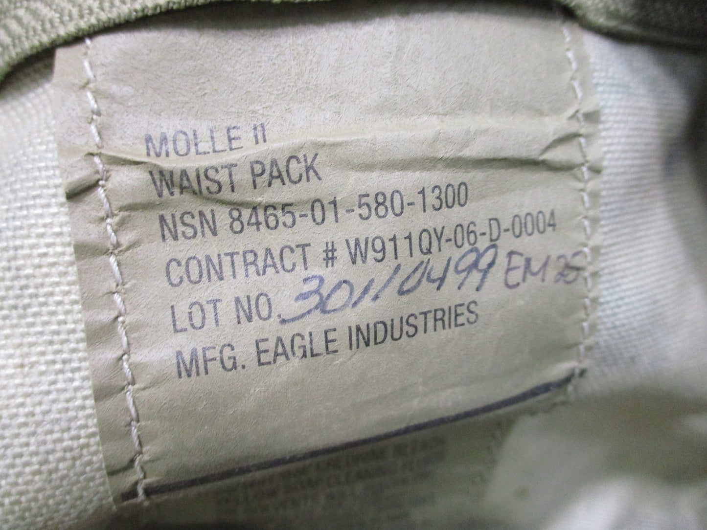 Eagle Industries MOLLE II Waist Pack MultiCam Military Surplus Tactical Pouch
