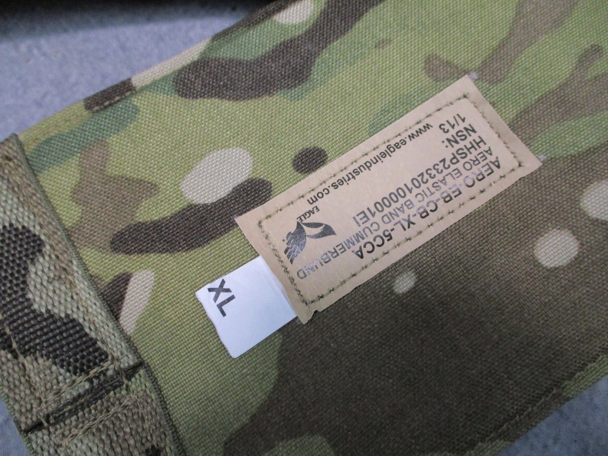Eagle Industries AERO Elastic Band Cummerbund Multicam XL Plate Carrier NWOT