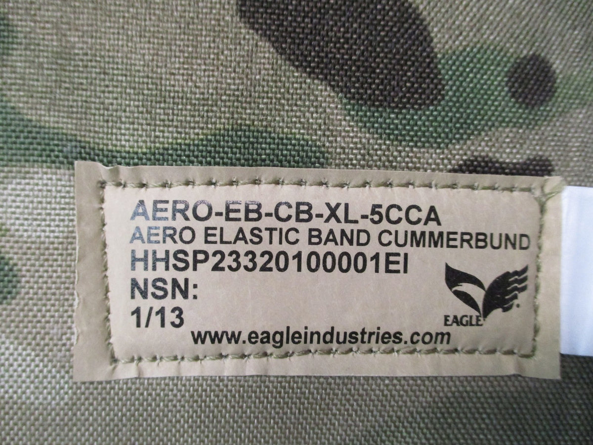 Eagle Industries AERO Elastic Band Cummerbund Multicam XL Plate Carrier NWOT