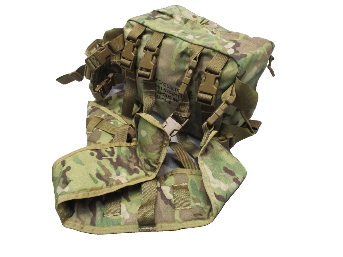 Military Combat Casualty Care Bag IFAK Trauma Kit Multicam w/ Medical Supplies