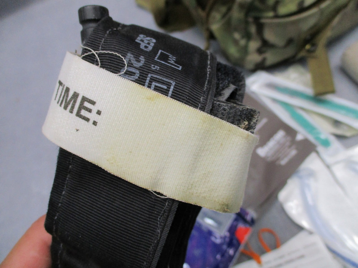 Military Combat Casualty Care Bag IFAK Trauma Kit Multicam w/ Medical Supplies