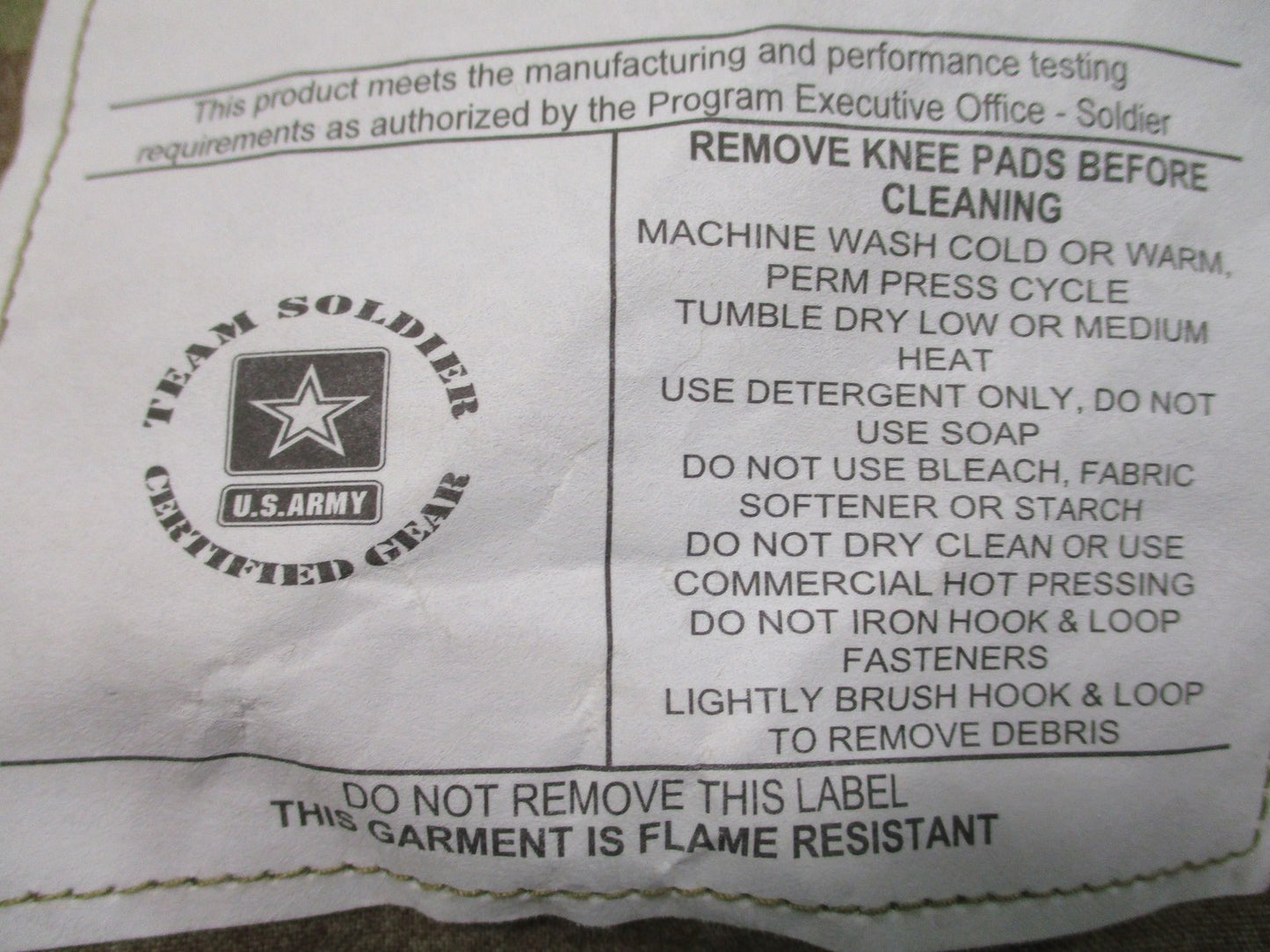 US Army Combat Advanced Pants Scorpion OCP Flame Resistant Medium Regular NSN