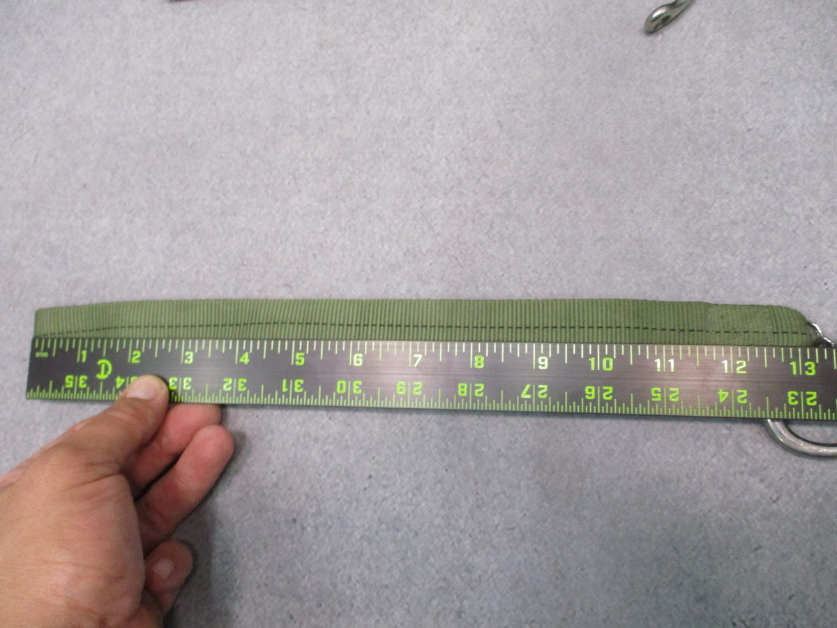 2 Wichard Military Helo Retention Safety Lanyards OD Green Quick Release Old Gen