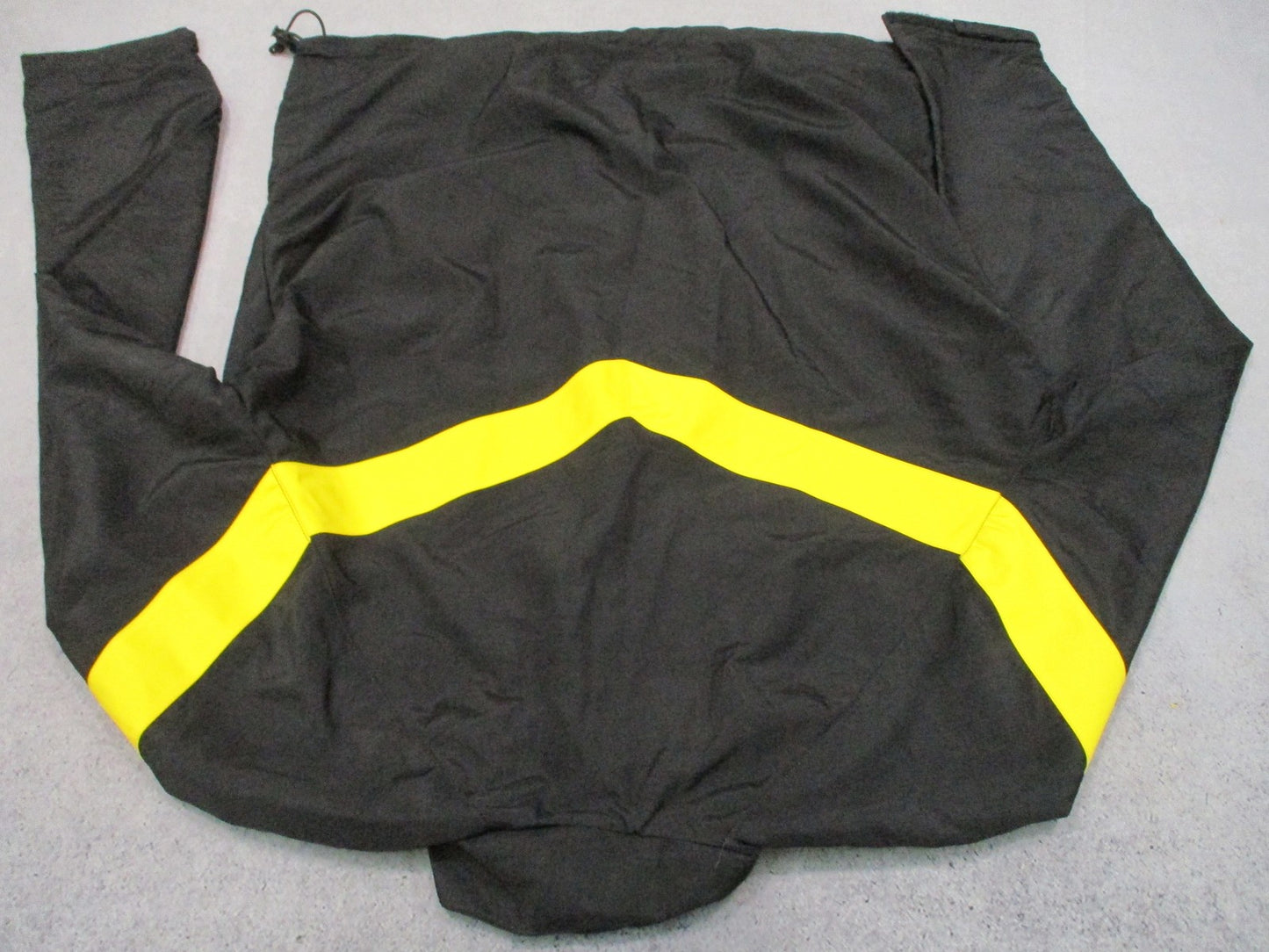 US Army APFU Jacket Medium Long Black Physical Fitness Uniform Military Surplus