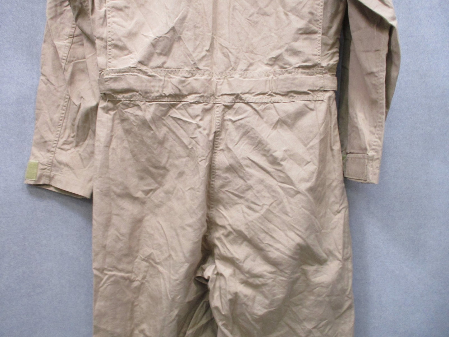 US Military CWU-27/P Flight Suit Coveralls Tan Fire Resistant Size 40L Army