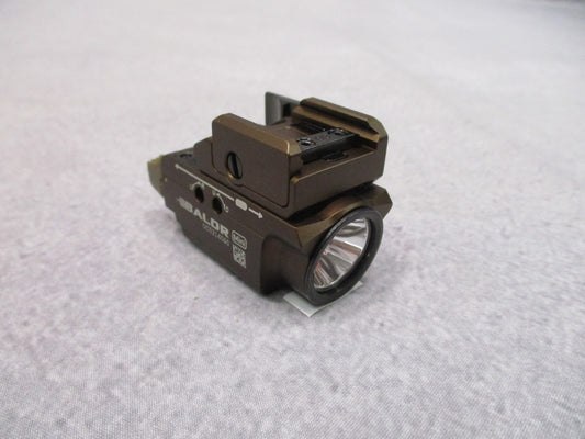 Olight Baldr Mini Tactical Light Green Laser 600 Lumens FDE Excellent