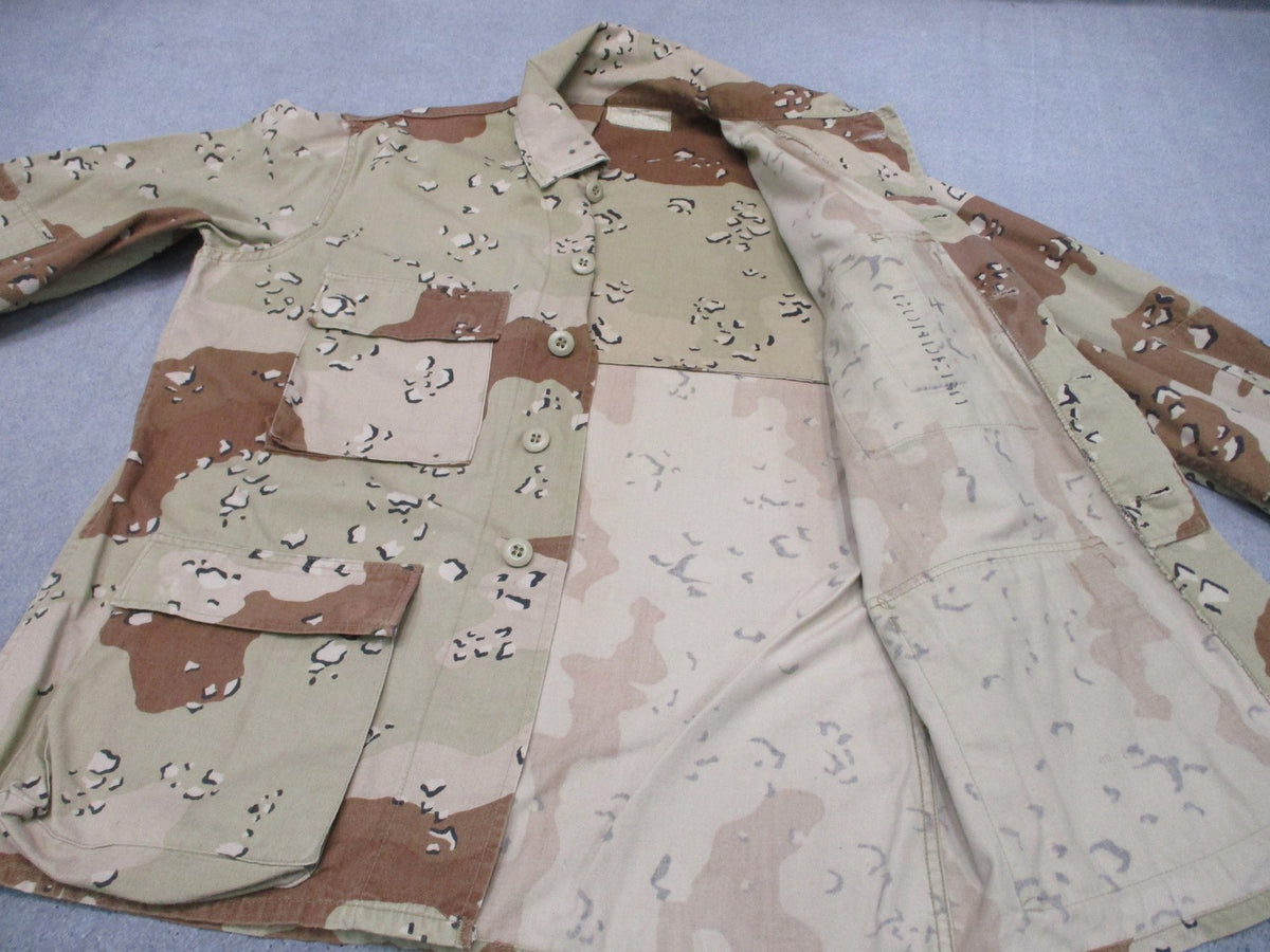 USMC 6 Color Desert DBDU Chocolate Chip Combat Coat Approx Small Regular