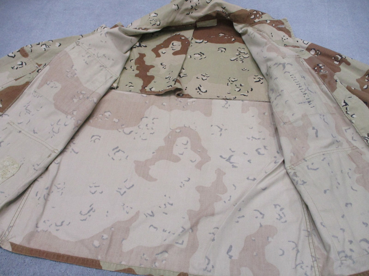 USMC 6 Color Desert DBDU Chocolate Chip Combat Coat Approx Small Regular