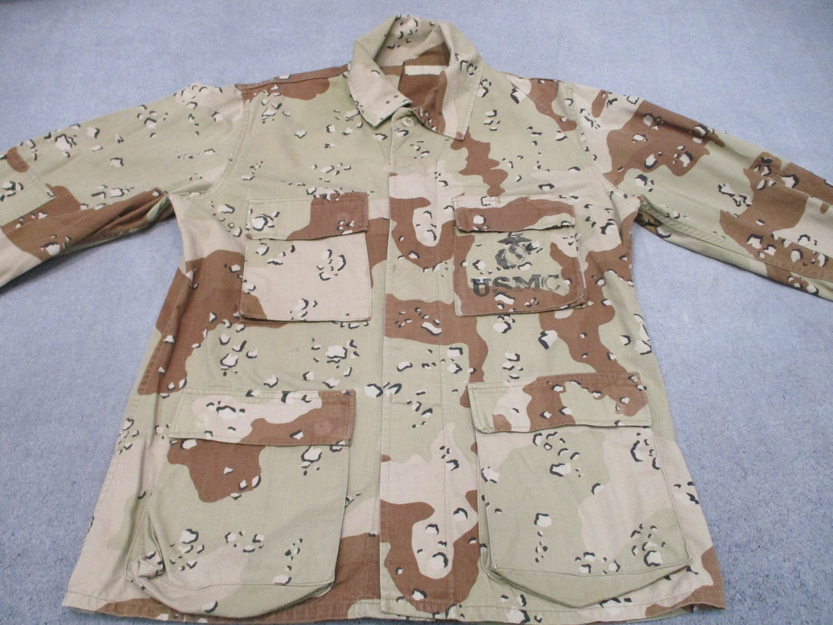 USMC 6 Color Desert DBDU Chocolate Chip Combat Coat Approx Small Regular