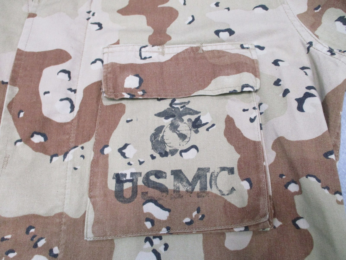 USMC 6 Color Desert DBDU Chocolate Chip Combat Coat Approx Small Regular