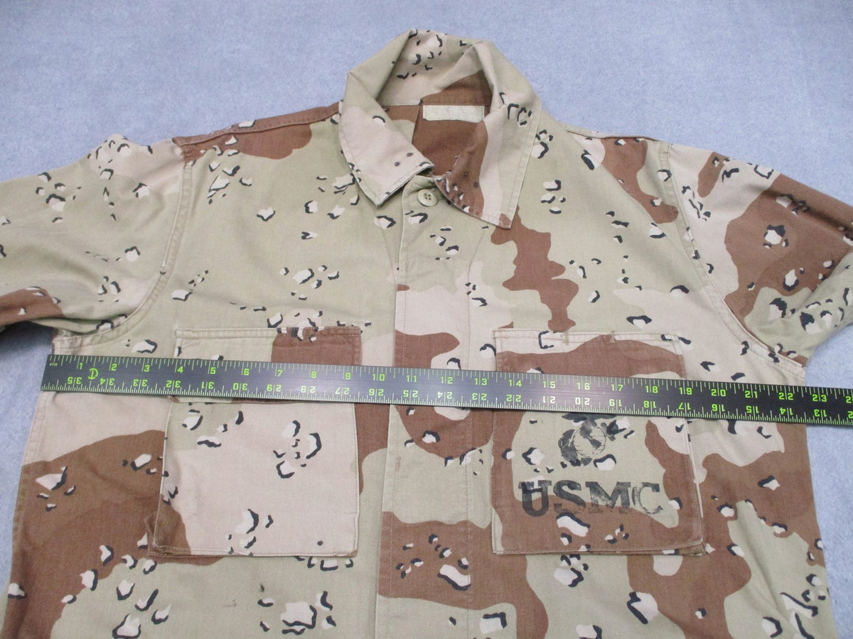 USMC 6 Color Desert DBDU Chocolate Chip Combat Coat Approx Small Regular