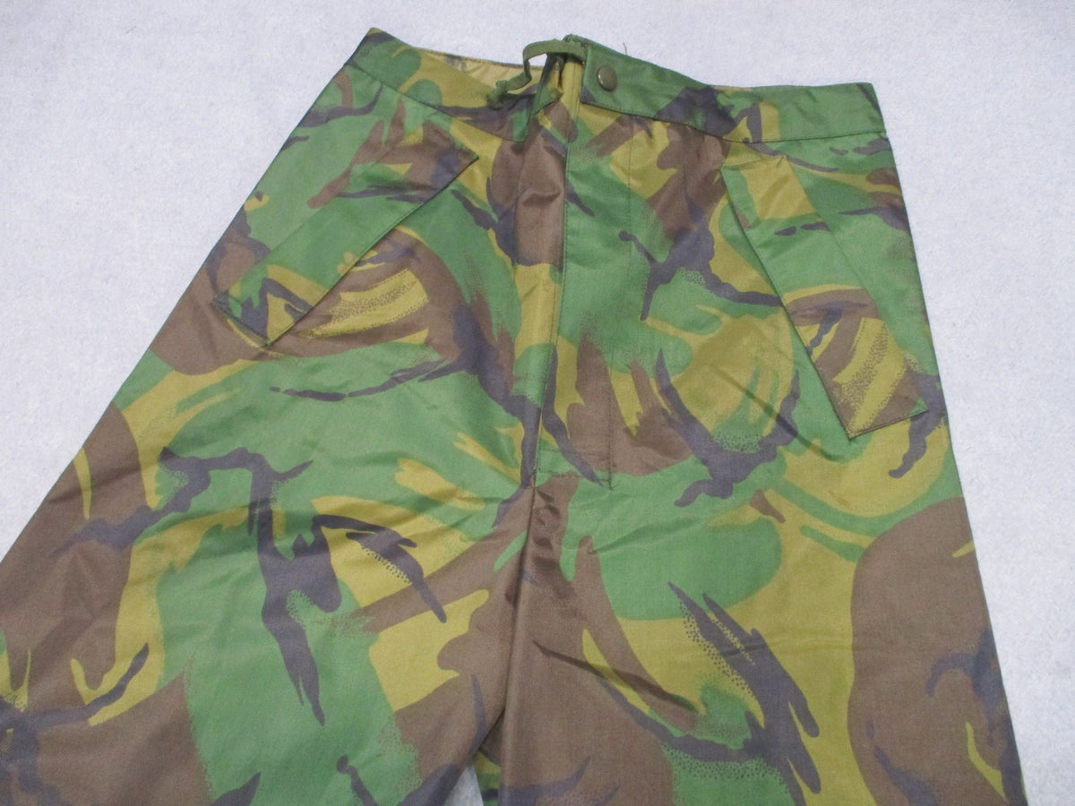 British Army DPM Waterproof Over Trousers Small 30-32W 28L NATO 70/80