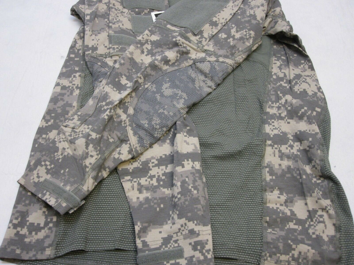 NEW MASSIF ARMY ACU DIGITAL COMBAT SHIRT FLAME RESISTANT SMALL UCP HOT WEATHER