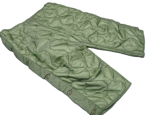 USGI M-65 olive cold-weather trouser liner XL