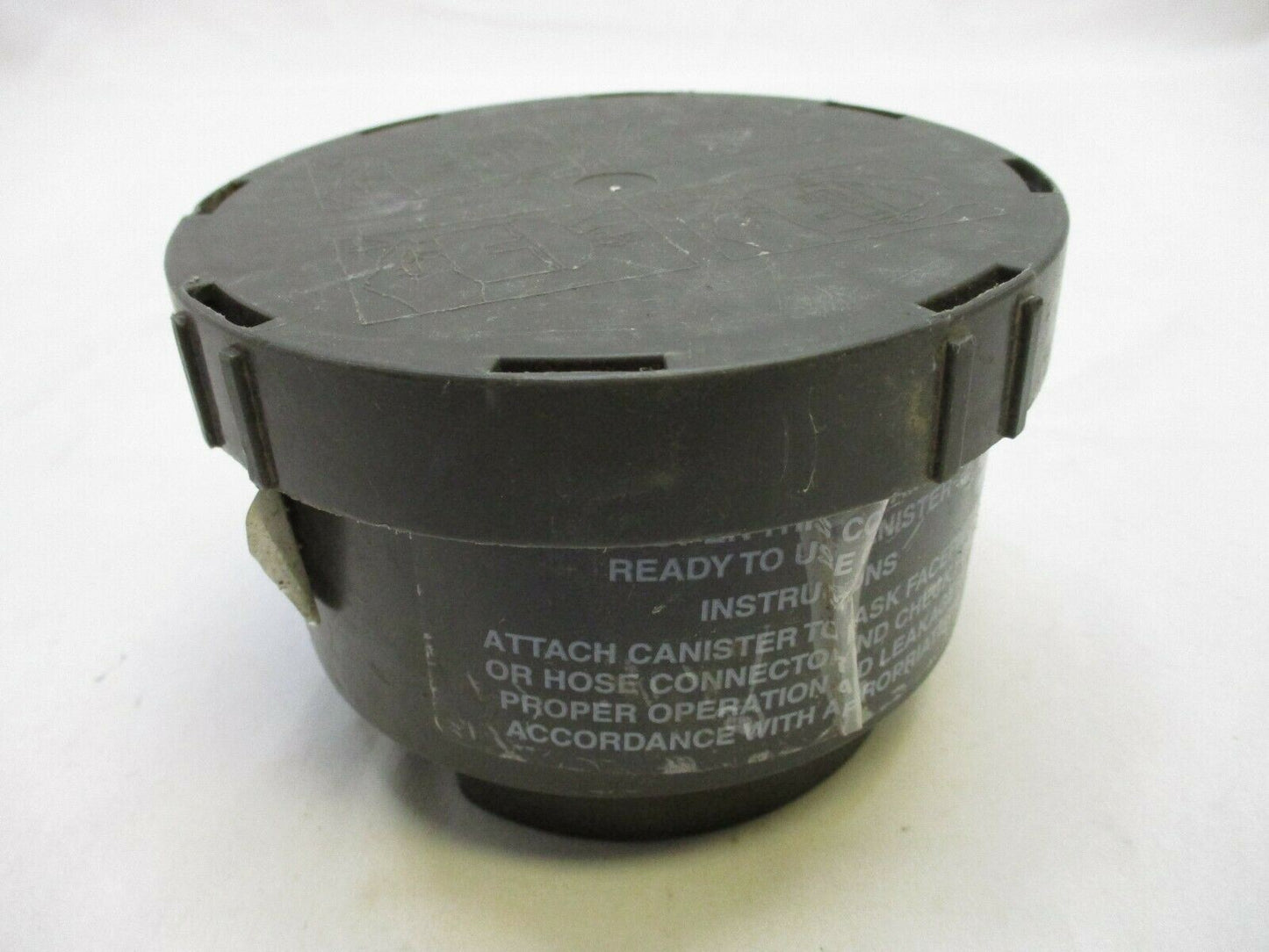 USGI C2A1 40mm Gas Mask Filter Canister Sealed NOS NSN 4240-01-361-1319