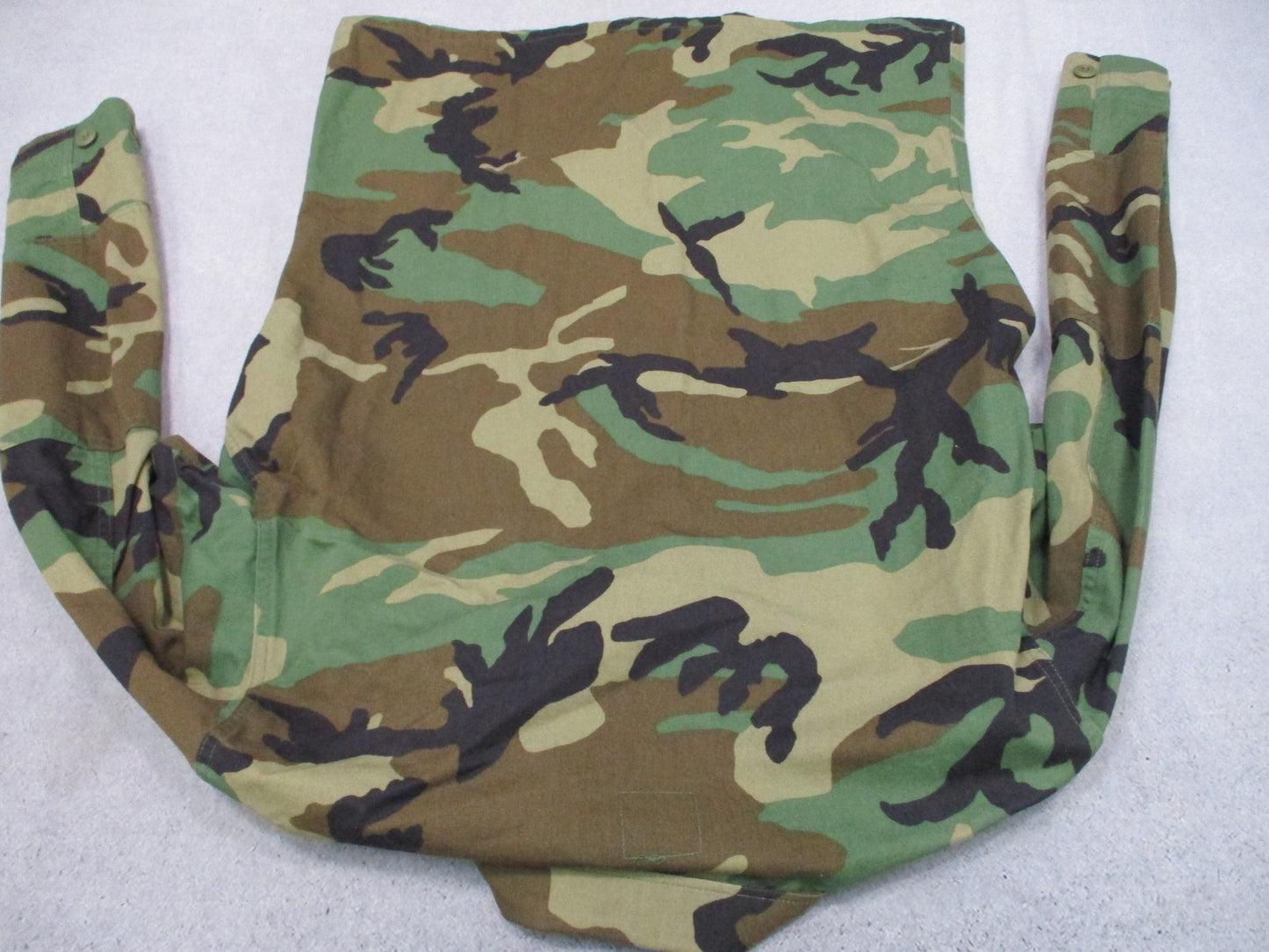 US Military Woodland Camouflage BDU Coat Jacket Medium Regular 50/50 Twill