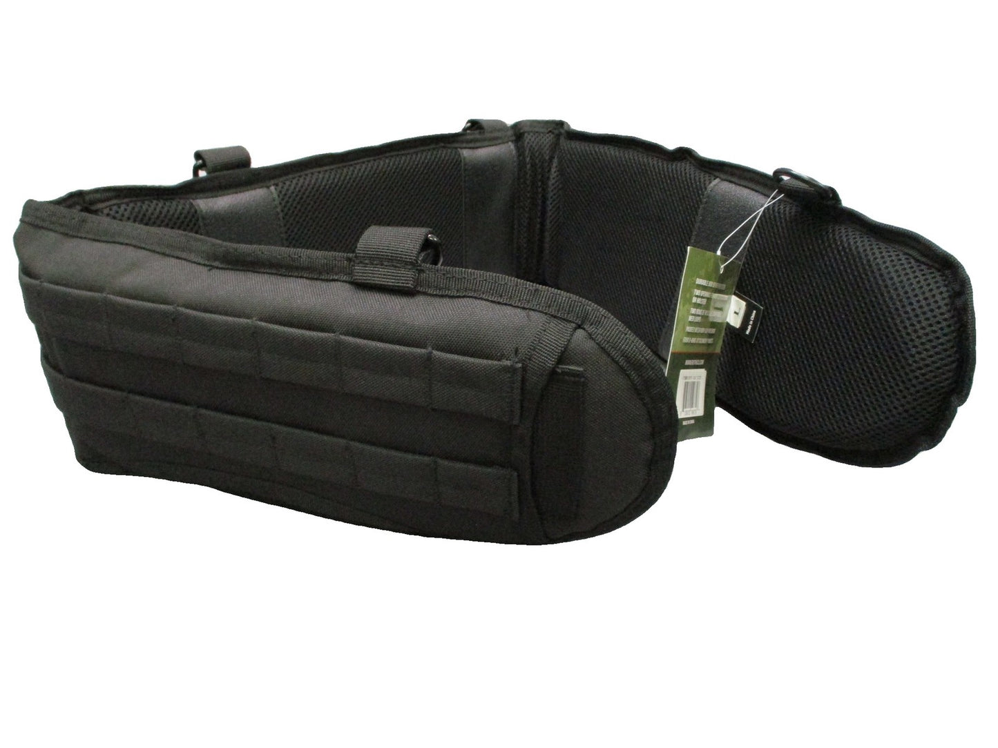 New Rothco Tactical Battle Belt M.O.L.L.E. Padded Mesh Black Size Large 10679