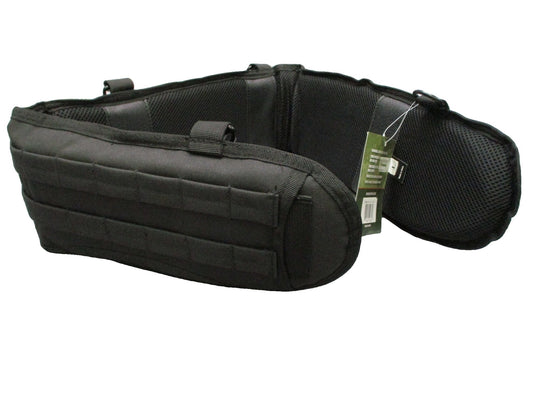 New Rothco Tactical Battle Belt M.O.L.L.E. Padded Mesh Black Size Large 10679