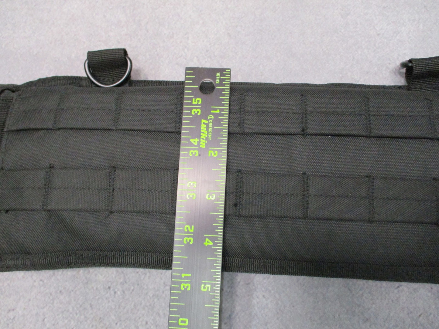 New Rothco Tactical Battle Belt M.O.L.L.E. Padded Mesh Black Size Large 10679