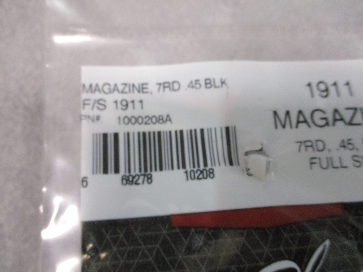 New Kimber 1911 Magazine 7rd .45 ACP Black Full Size Factory OEM 1000208A