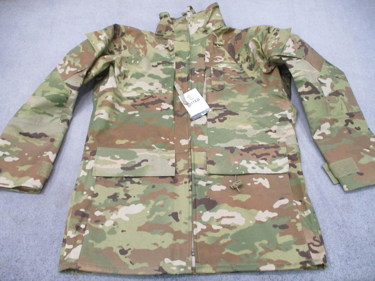 United Join Forces Barricade APECS Scorpion OCP Parka Size Small NWT Made USA