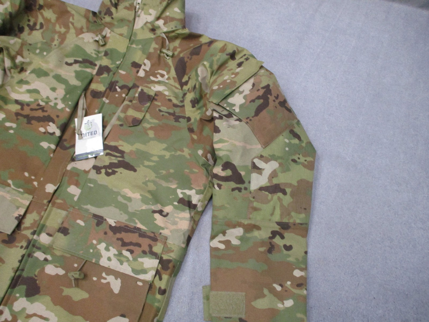 United Join Forces Barricade APECS Scorpion OCP Parka Size Small NWT Made USA