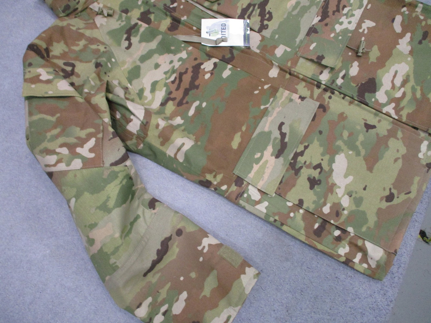 United Join Forces Barricade APECS Scorpion OCP Parka Size Small NWT Made USA