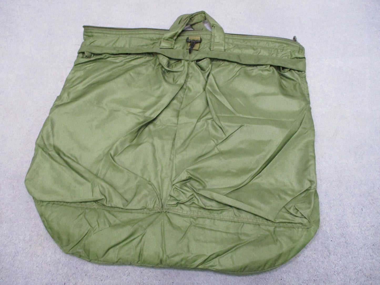 USGI Flyers Helmet Bag OD Green Nylon Vintage Military 8415-00-782-2989