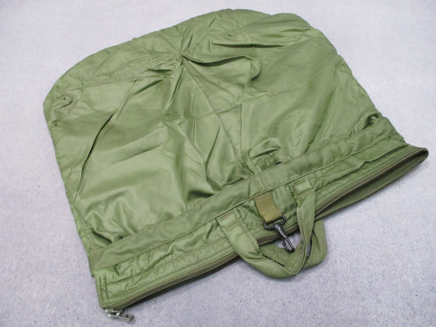 USGI Flyers Helmet Bag OD Green Nylon Vintage Military 8415-00-782-2989