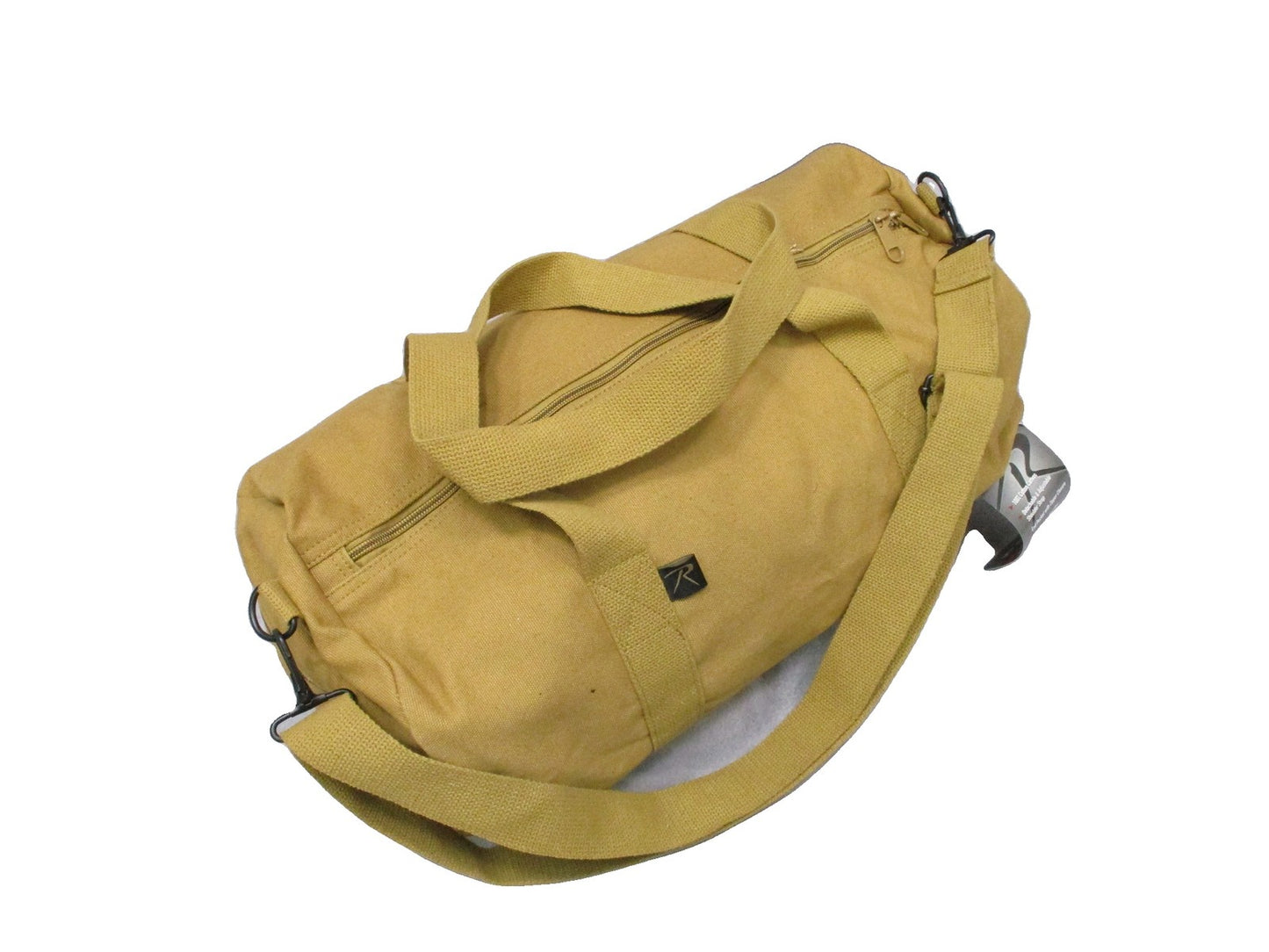 Rothco 19" Heavyweight Canvas Shoulder Duffle Bag Coyote Brown 2228 New