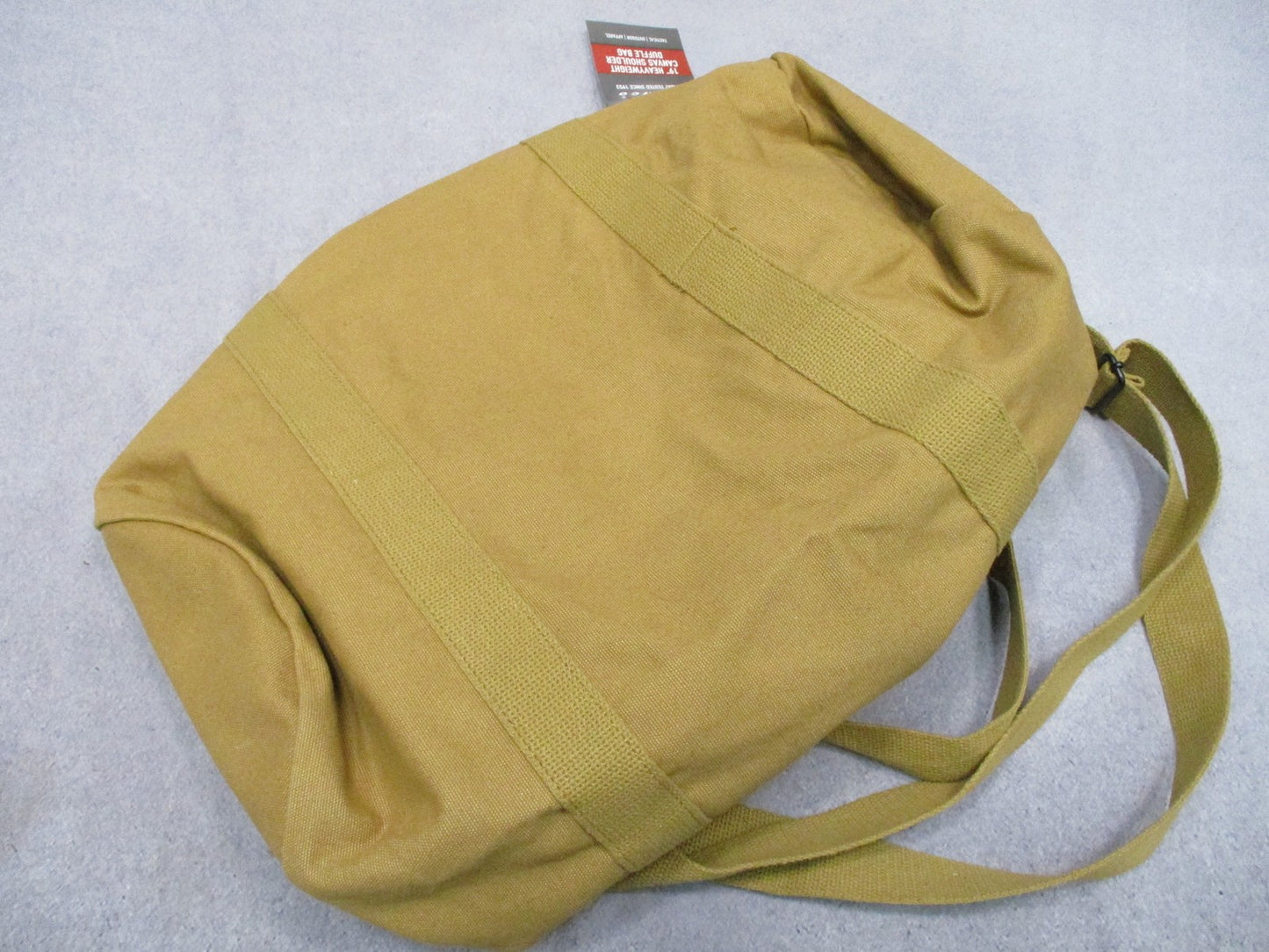Rothco 19" Heavyweight Canvas Shoulder Duffle Bag Coyote Brown 2228 New