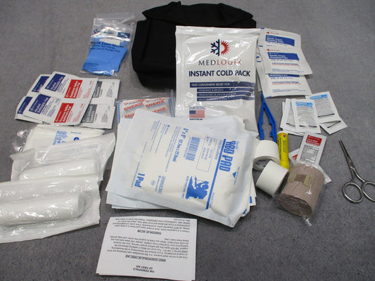 Elite First Aid Platoon IFAK Individual First Aid Kit Black Pouch New